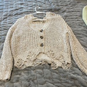 one shoulder sweater! super cute & comfy